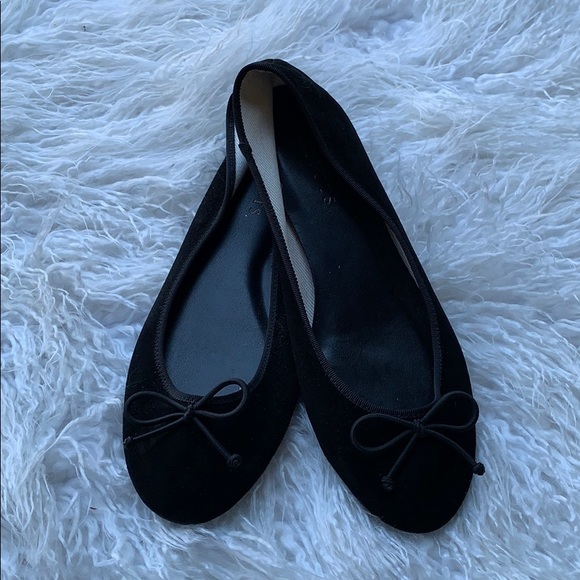 Talbots Shoes - Talbots size 7 suede black ballet flats Talbots Shoes - Talbots size 7 suede black ballet flats